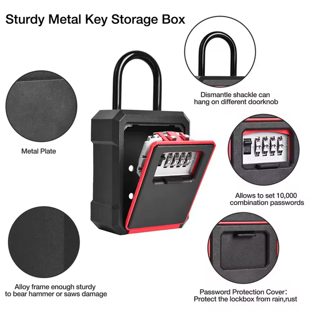 high-security key lockbox