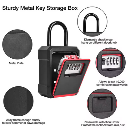 high-security key lockbox